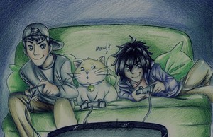  Tadashi, Hiro and Mochi