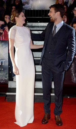 Theo and Shai at Insurgent premiere