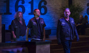Tommy Flanagan as Chibs in Sons of Anarchy - Crucifixed (5x10)