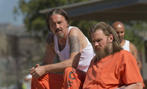 Tommy Flanagan as Chibs in Sons of Anarchy - Laying Pipe (5x03)