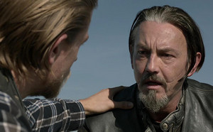 Tommy Flanagan as Chibs in Sons of Anarchy - Papa's Goods (7x13)