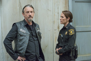 Tommy Flanagan as Chibs in Sons of Anarchy - Some Strange Eruption (7x05)
