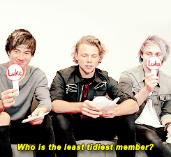 Who's the least tidiest member?