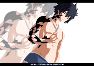 *Gray Fullbuster Consumed By Darkness*