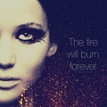     The Fire Will Burn Forever              - the-hunger-games fan art