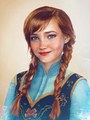 Anna in real life - disney-extended-princess fan art
