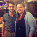 Daniel radcliffe with a fan unseen pic (fb.cm/danieljacobradcliffefanclub) - daniel-radcliffe photo