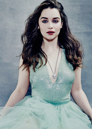  Emilia Clarke for The Hollywood Reporter (April 2015).