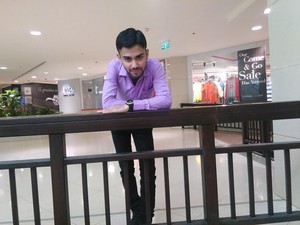 Faizan at hyper star shopping mall,