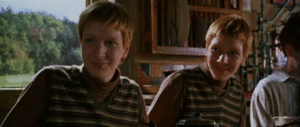 Fred and George being adorable <3