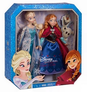  Frozen Signature Collection Elsa and Anna boneka
