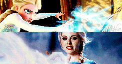  La Reine des Neiges and Once Upon a Time Parallels