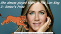Fun Fact Jennifer Aniston - disney photo