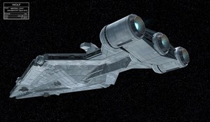  Imperial Light kapal penjelajah Concept Art