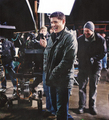 Jensen on Set of Supernatural  - jensen-ackles photo