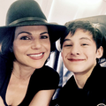 Lana Parrilla and Jared Gilmore  - once-upon-a-time photo