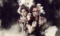 Regina, Cora and Rumple  - once-upon-a-time fan art