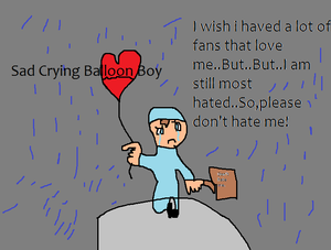  Sad Crying Balloon Boy