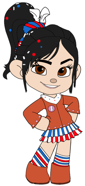  Vanellope as a Cowgirl