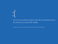 Windows 8 Blue Screen of Death - random photo