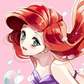 anime ariel - the-little-mermaid photo