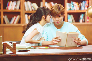  Lee Min Ho and Yoona for Innisfree