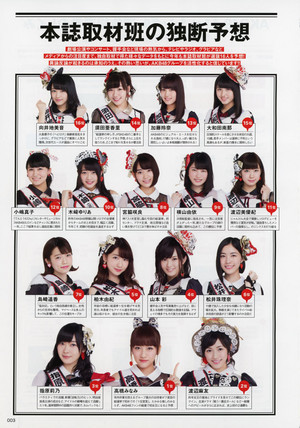 AKB48 General Election Official Guidebook 2015