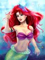 Ariel      - childhood-animated-movie-heroines fan art