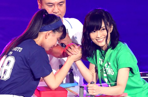 Armwrestling @ AKB48's 2nd Sports Festival