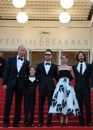 Attending the ‘A Tale Of Love And Darkness’ Premiere during the 68th annual Cannes Film Festival