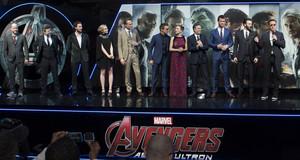 Cast Red Carpet at Avengers Age of Ultron UK Premiere