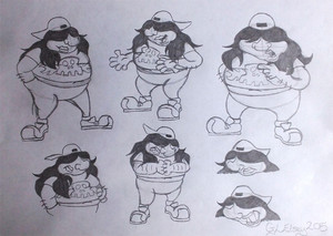 Character Sketches: Hoagie