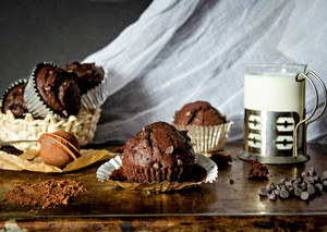  cokelat Muffins