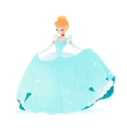 Cinderella - childhood-animated-movie-heroines fan art