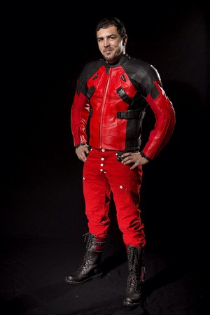  Deadpool motorcycle veste my own design