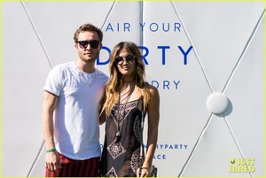 Ed Westwick Launches an Earth Day Campaign  during  2015 Coachella Music Festival
