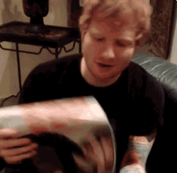  Ed promoting his own magazine مضمون