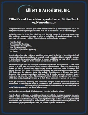  Elliott's and Associates: spesialiserer Biofeedback og Neurotherapy