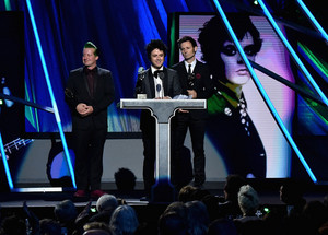 Green Day Speaking @ the 30th Annual Rock And Roll Hall Of Fame Induction Ceremony