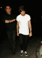 Louis leaving a club in Los Angeles - louis-tomlinson fan art