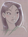Mulan      - childhood-animated-movie-heroines fan art