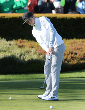  Niall at Wentworth Golfcourse Pro Am