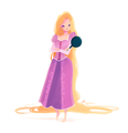 Rapunzel   - childhood-animated-movie-heroines fan art
