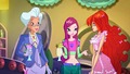 Season 7 :Miss Faragonda, Roxy and Bloom - the-winx-club photo