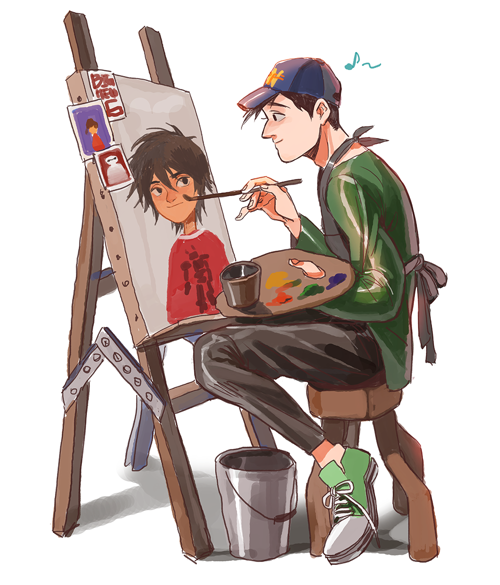 big hero 6 fan Art: Tadashi.