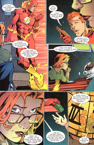  The Flash and Barbara Gordon