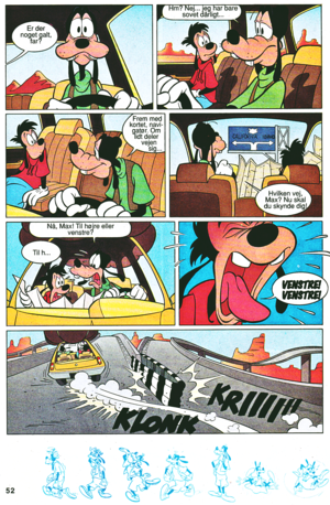  Walt 迪士尼 Movie Comics - A Goofy Movie (Danish Edition)