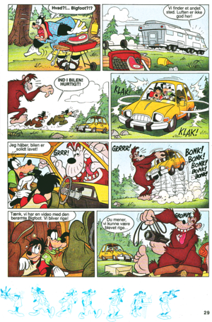  Walt 디즈니 Movie Comics - A Goofy Movie (Danish Edition)