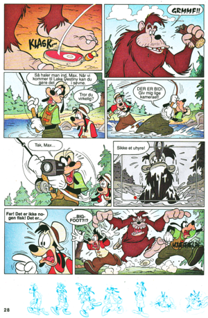  Walt डिज़्नी Movie Comics - A Goofy Movie (Danish Edition)
