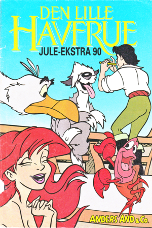  Walt ディズニー Movie Comics - The Little Mermaid (Danish Edition)